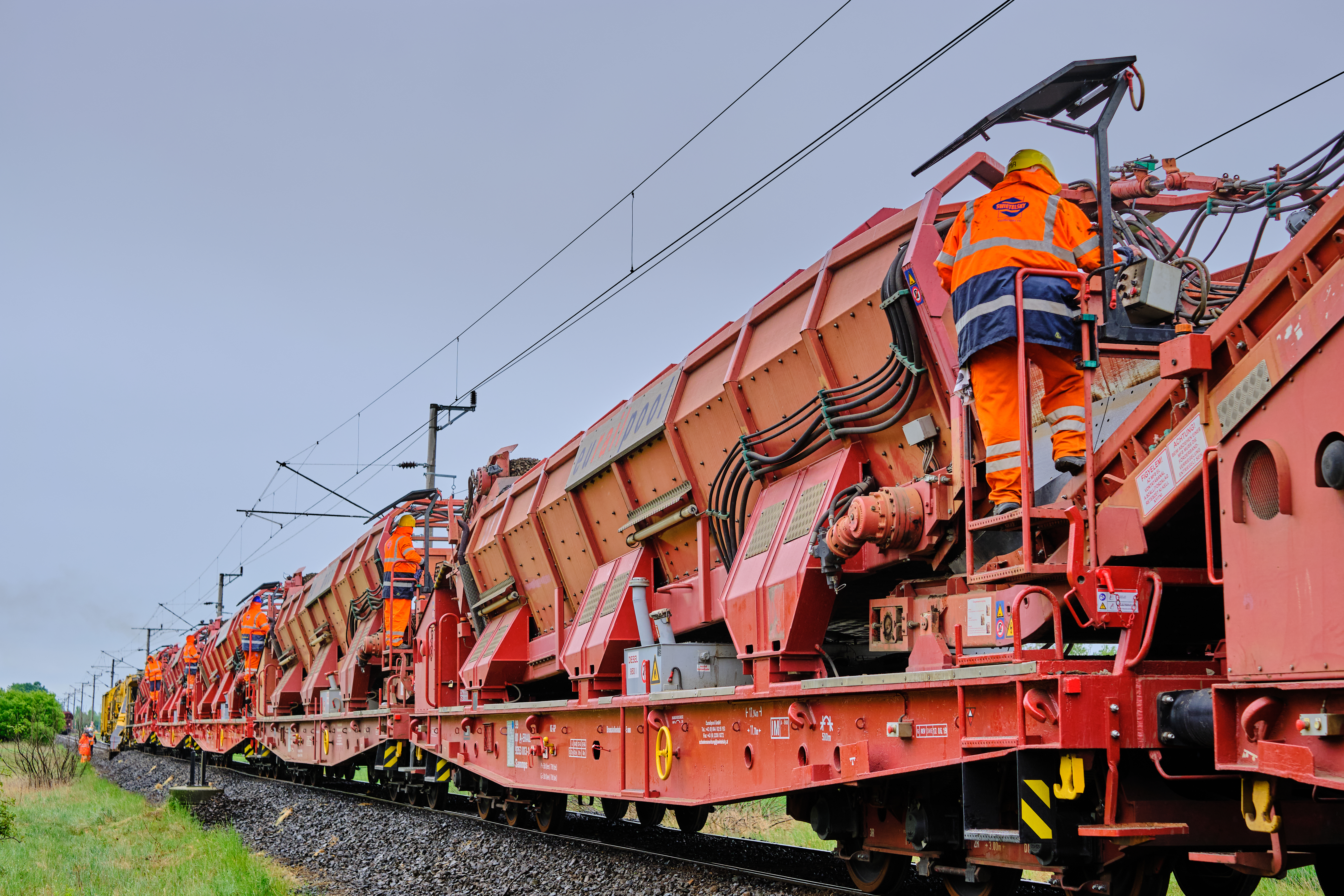 "Crossborder Rail" Fertőszentmiklós-országhatár vasútvonal korszerűsítése - Railway construction