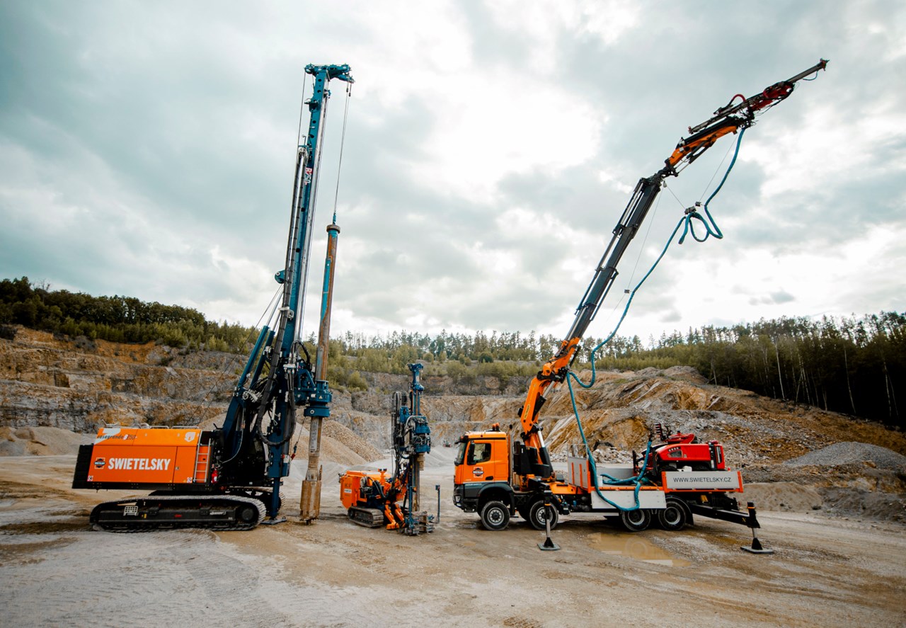 Speciální vrtací stroj s dosahem až 35 metrů - Specialty competency Speciální vrtací stroj s dosahem až 35 metrů - Specialty competency