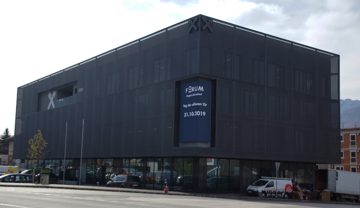 Bankgebäude, Raiffeisenbank, Kirchdorf - Building construction