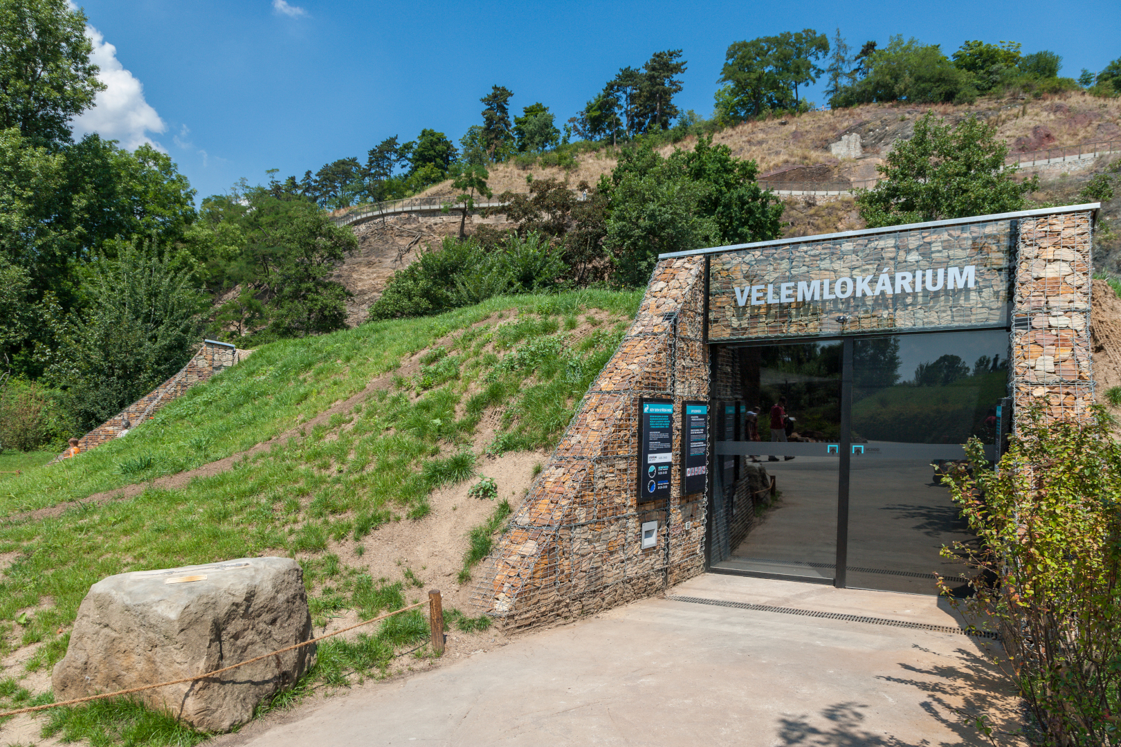 ZOO Praha – Pavilon velemloků - Building construction