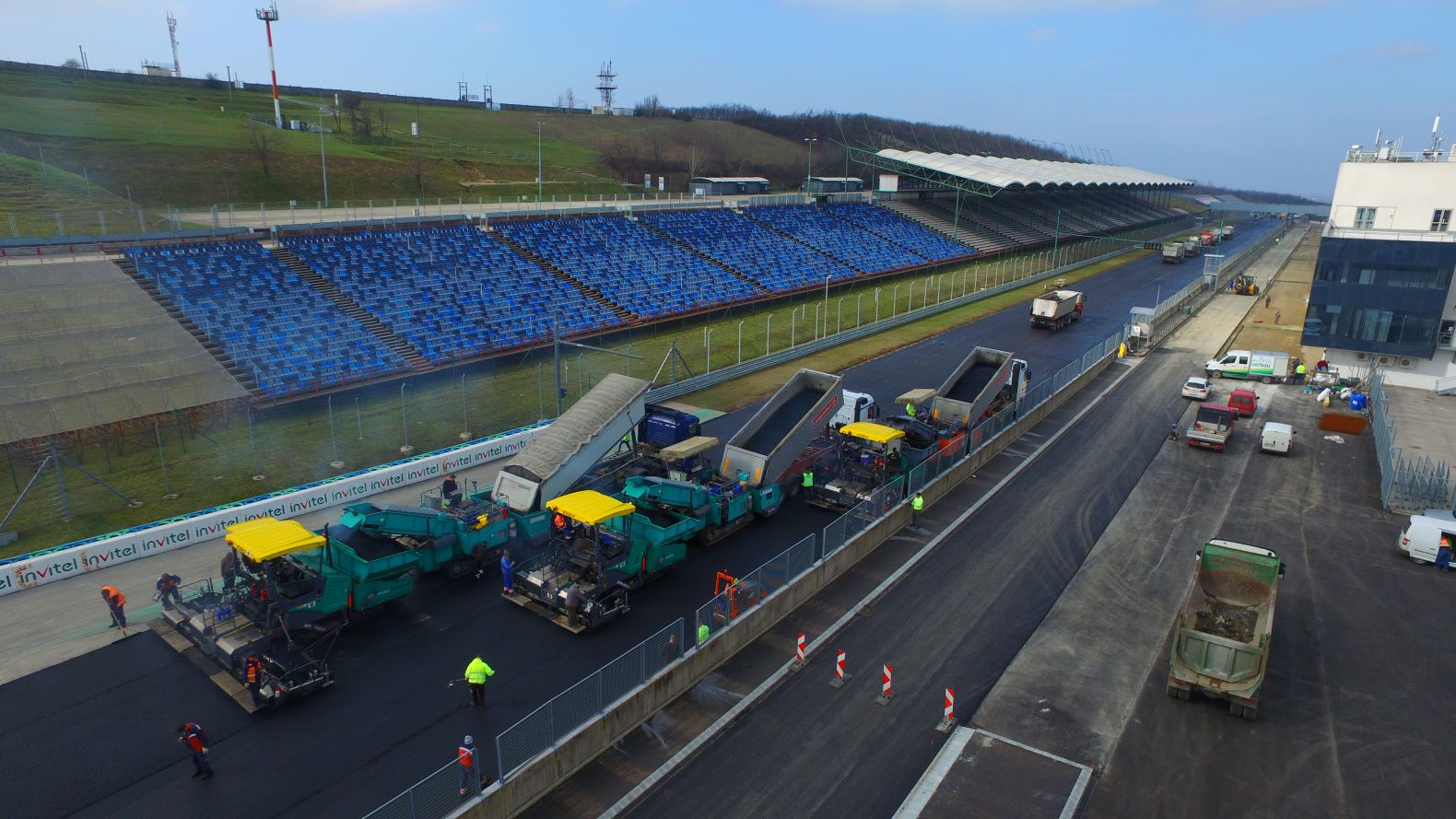 Hungaroring korszerűsítése  - Road and bridge construction