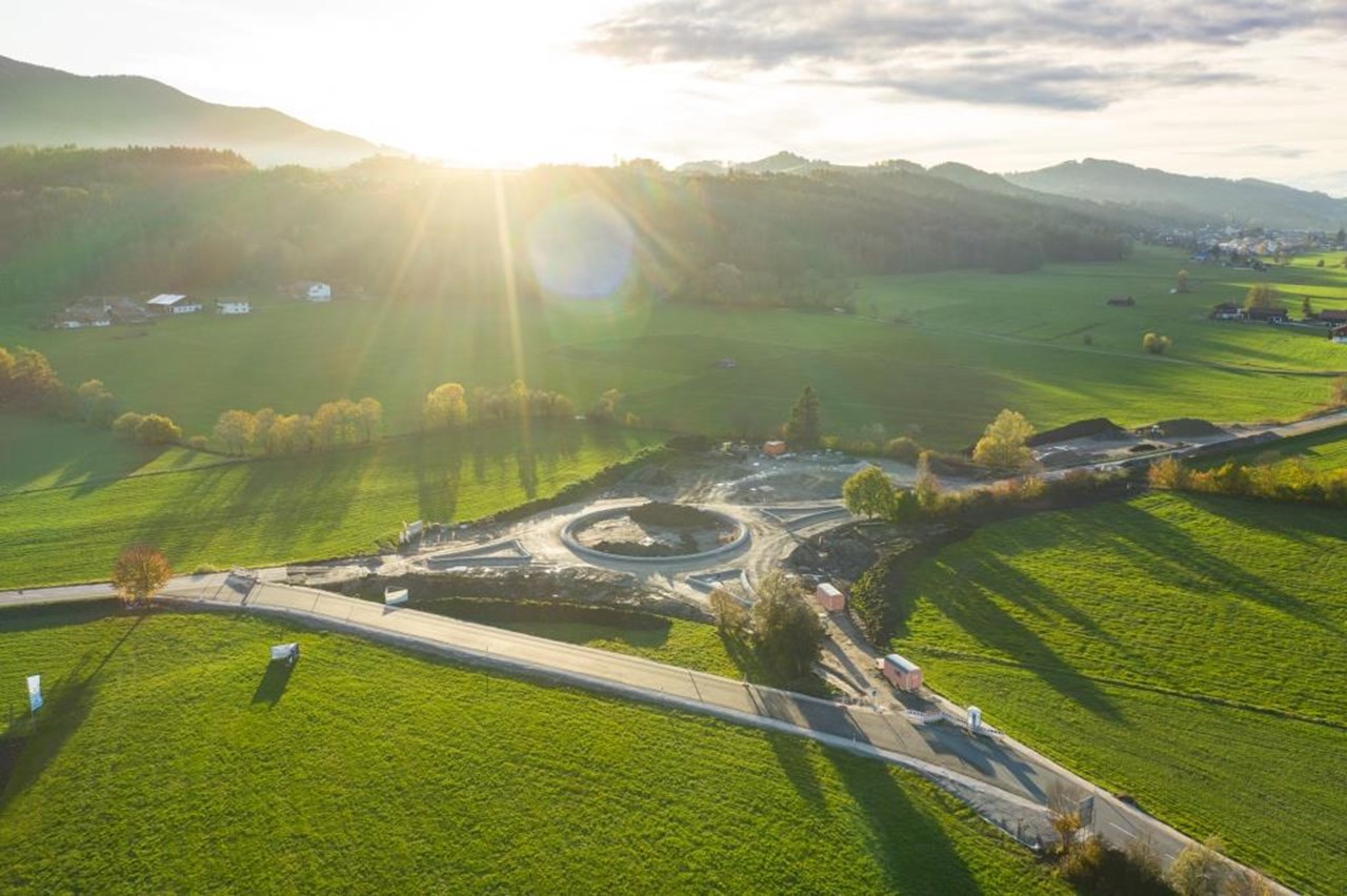 Neubau Kreisverkehr B304/BGL12 - Teisendorf - Road and bridge construction Neubau Kreisverkehr B304/BGL12 - Teisendorf - Road and bridge construction