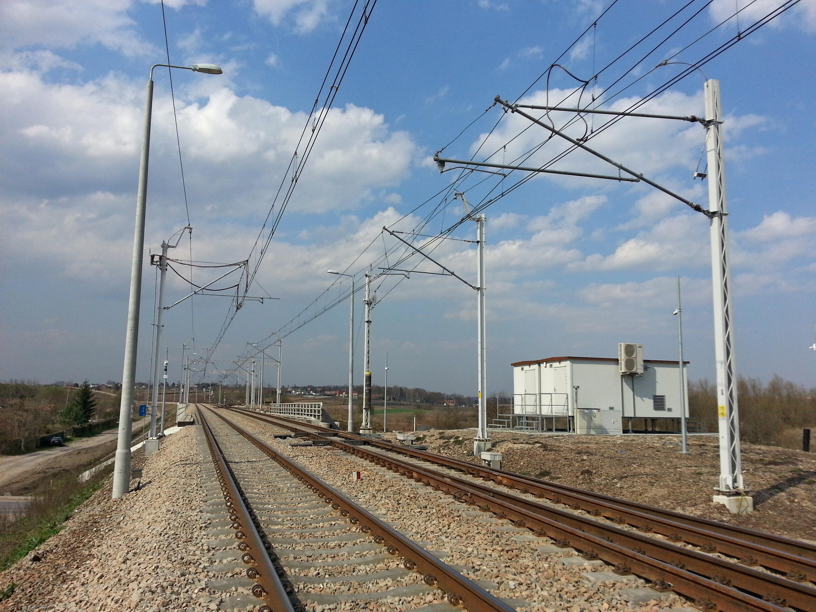 Linia 95 – odcinek Kraków Batowice – Kraków Nowa Huta - Railway construction