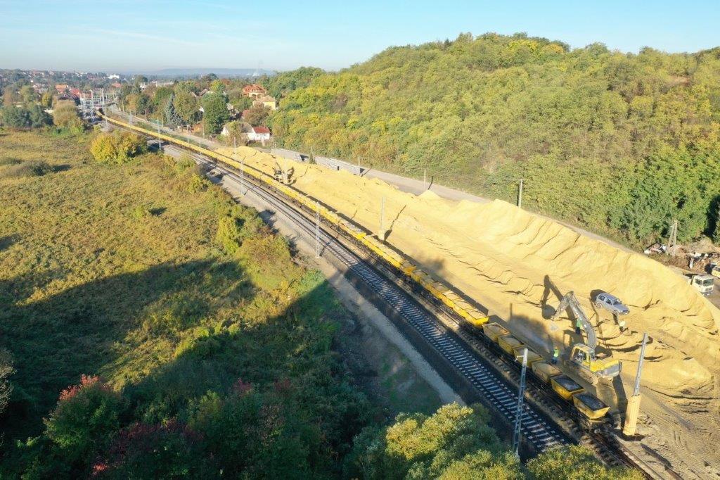 Gödöllő -Hatvan vasúti vonalszakasz pályaépítési és kapcsolódó munkák megvalósítása - Railway construction