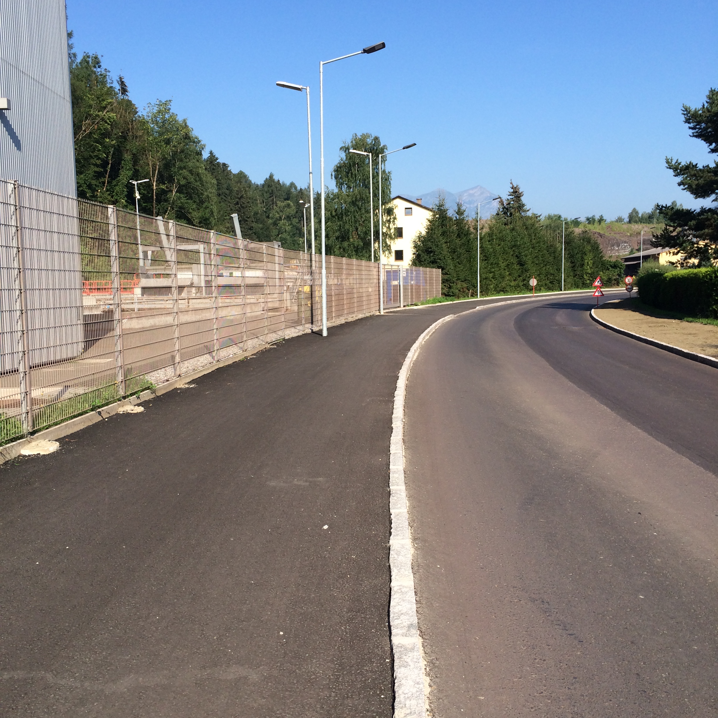 Kerpelystraße, Leoben - Road and bridge construction