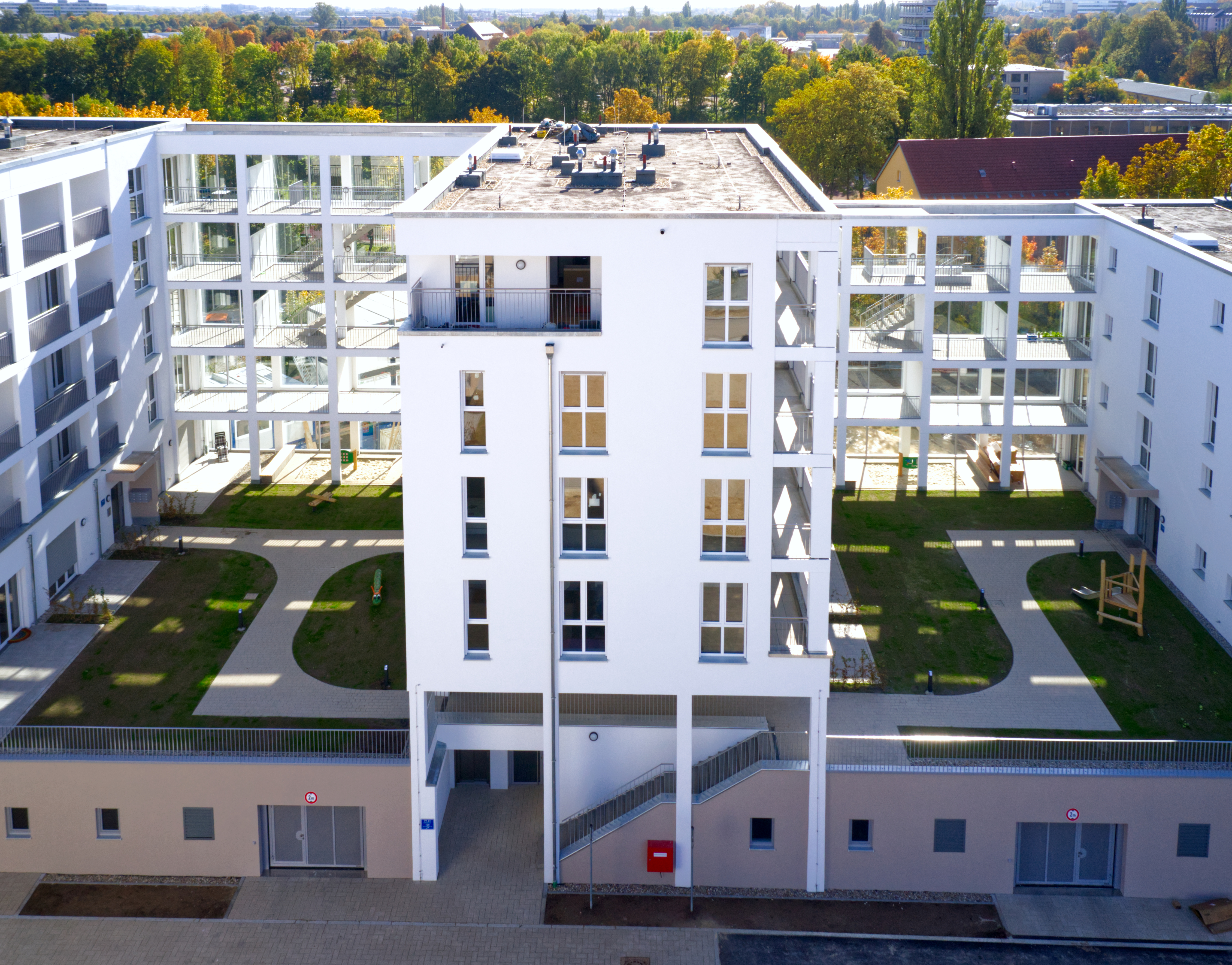 Wohnen am Kunstpark - hochwertige Eigentumswohnungen  - Building construction